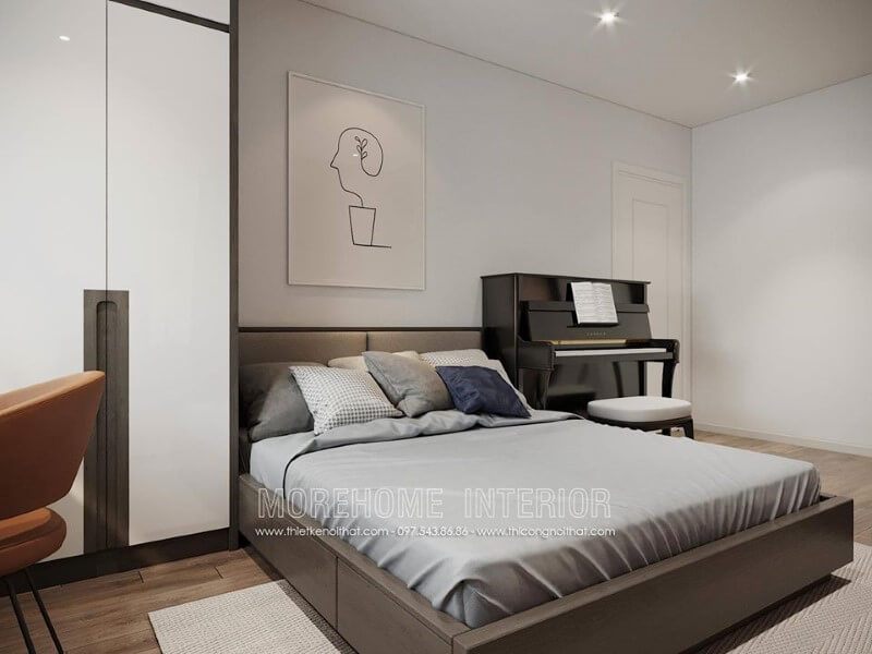 #18 Mẫu Thiết kế căn hộ chung cư 32m2 tại Đà Nẵng bất ngờ với không gian nhỏ tiện nghi