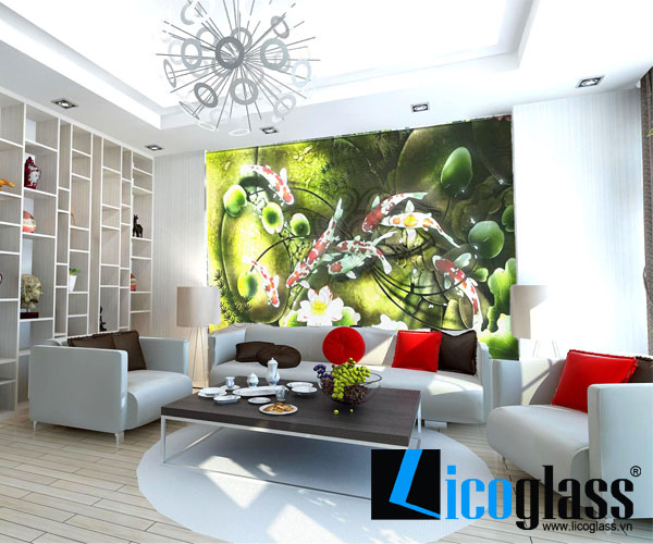 Ứng dụng kính trang trí nội thất