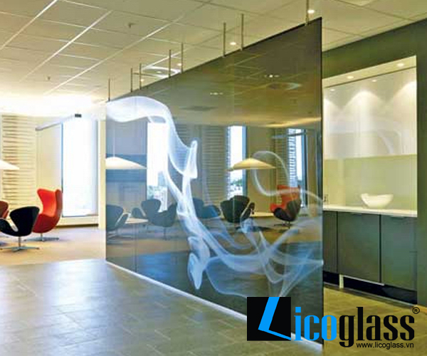 Ứng dụng kính trang trí nội thất